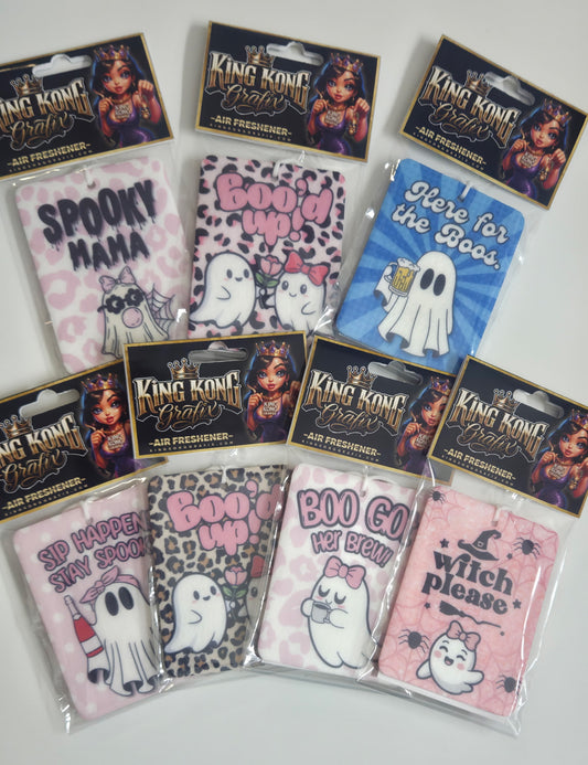 "Here for the Boos" Air Freshener + Scent Spray