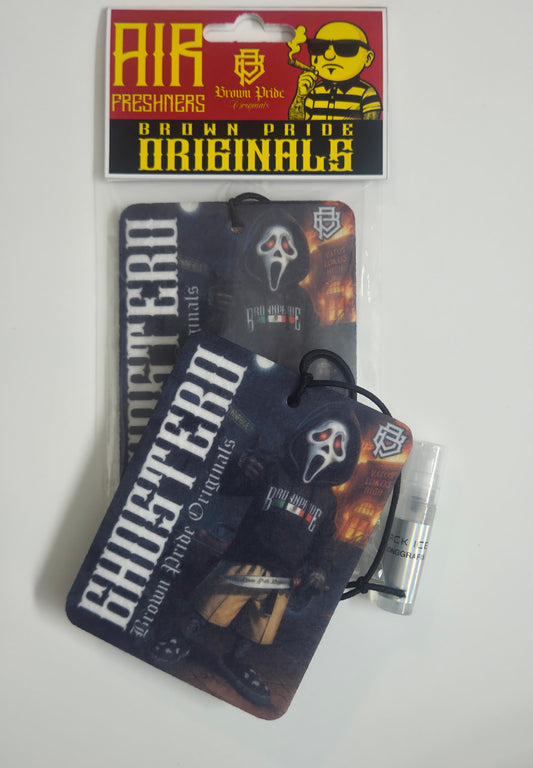 "GHOSTERO" Air Freshener + Scent Spray (BLACK ICE)