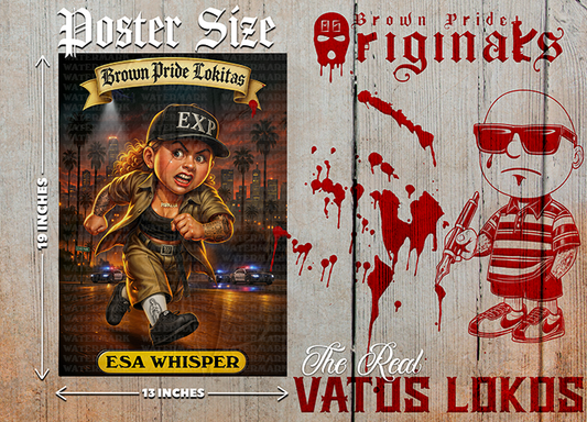 "ESA WHISPER " Premium Poster-13X19 Glossy Finish