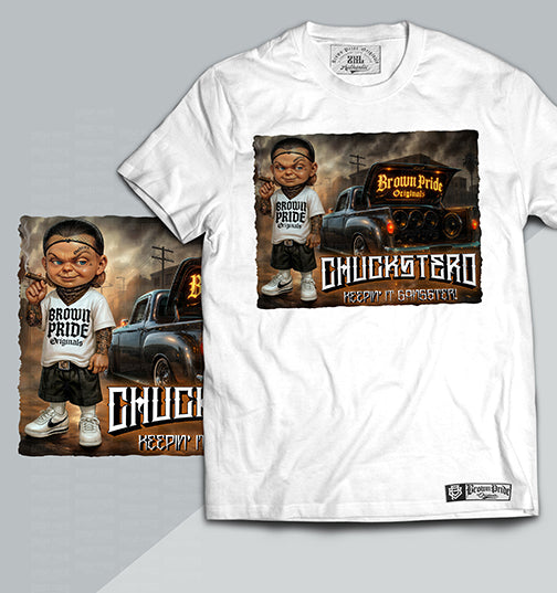 Chuckstero-Lowrider Car Tee