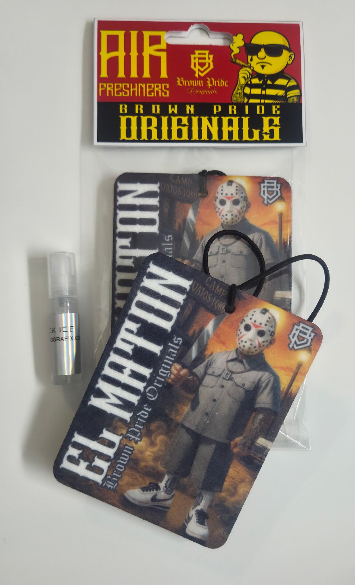 "EL MATON" Air Freshener + Scent Spray (BLACK ICE)