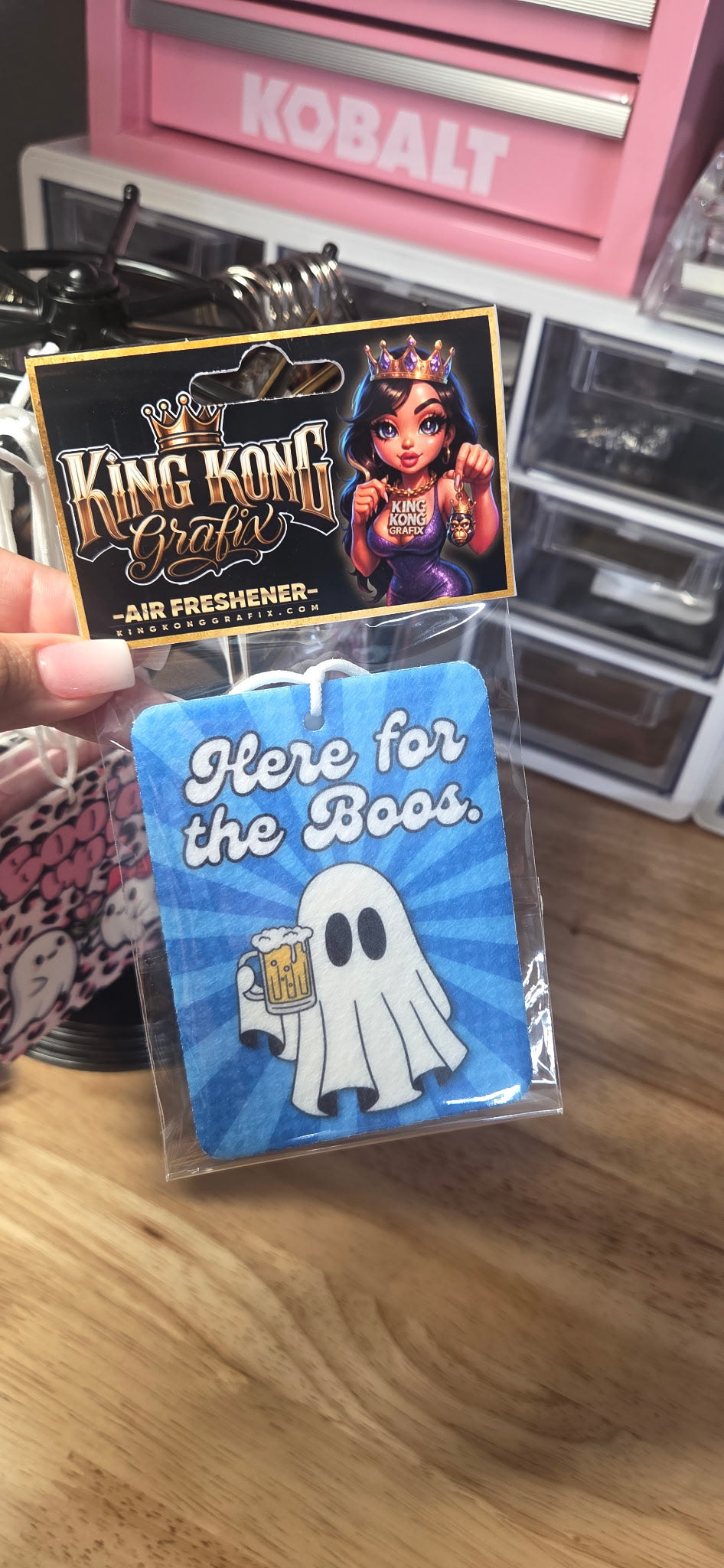 "Here for the Boos" Air Freshener + Scent Spray