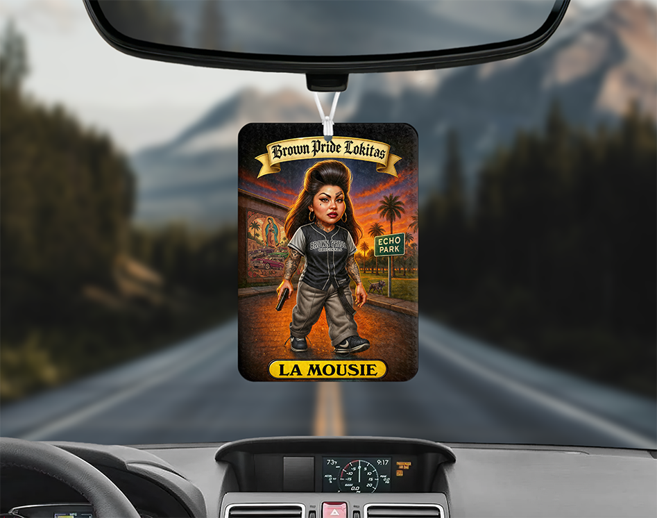 "LA MOUSIE" Air Freshener + Scent Spray (BLACK ICE)