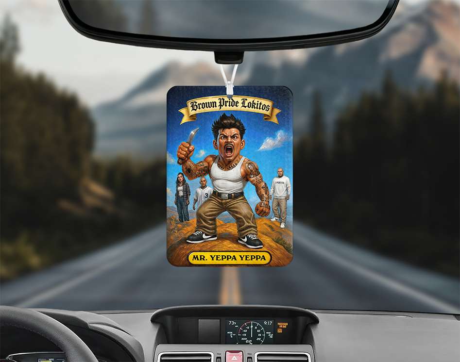 "MR YEPPA YEPPA" Air Freshener + Scent Spray (BLACK ICE)