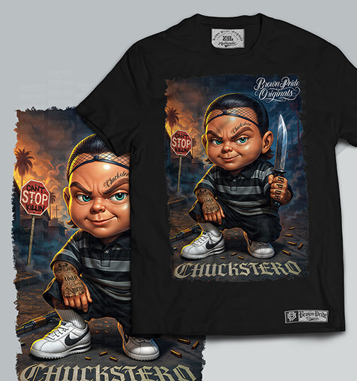 Chuckstero- Barrio Tee