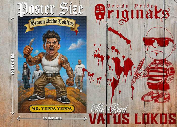 "MR. YEPPA YEPPA " Premium Poster-13X19 Glossy Finish