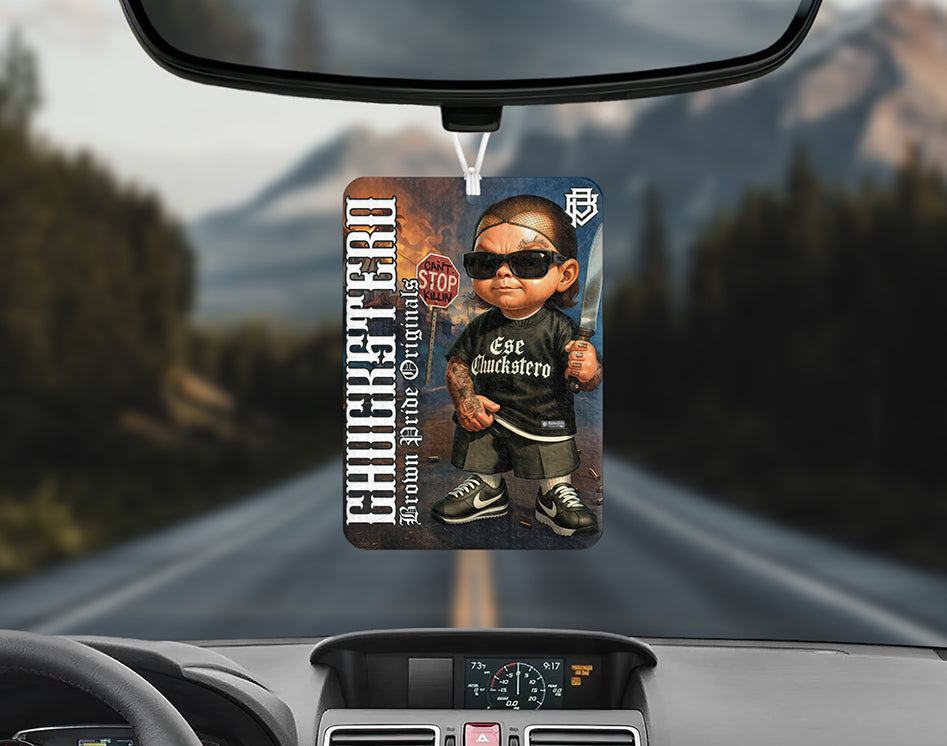 "CHUCKSTERO" Air Freshener + Scent Spray (BLACK ICE)