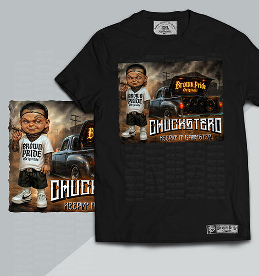 Chuckstero-Lowrider Car Tee
