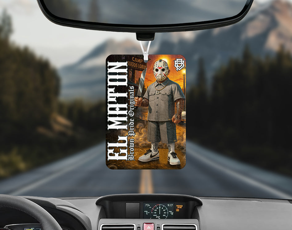 "EL MATON" Air Freshener + Scent Spray (BLACK ICE)