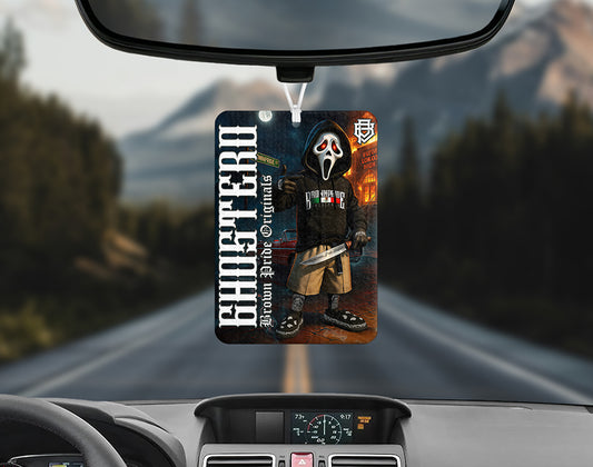 "GHOSTERO" Air Freshener + Scent Spray (BLACK ICE)